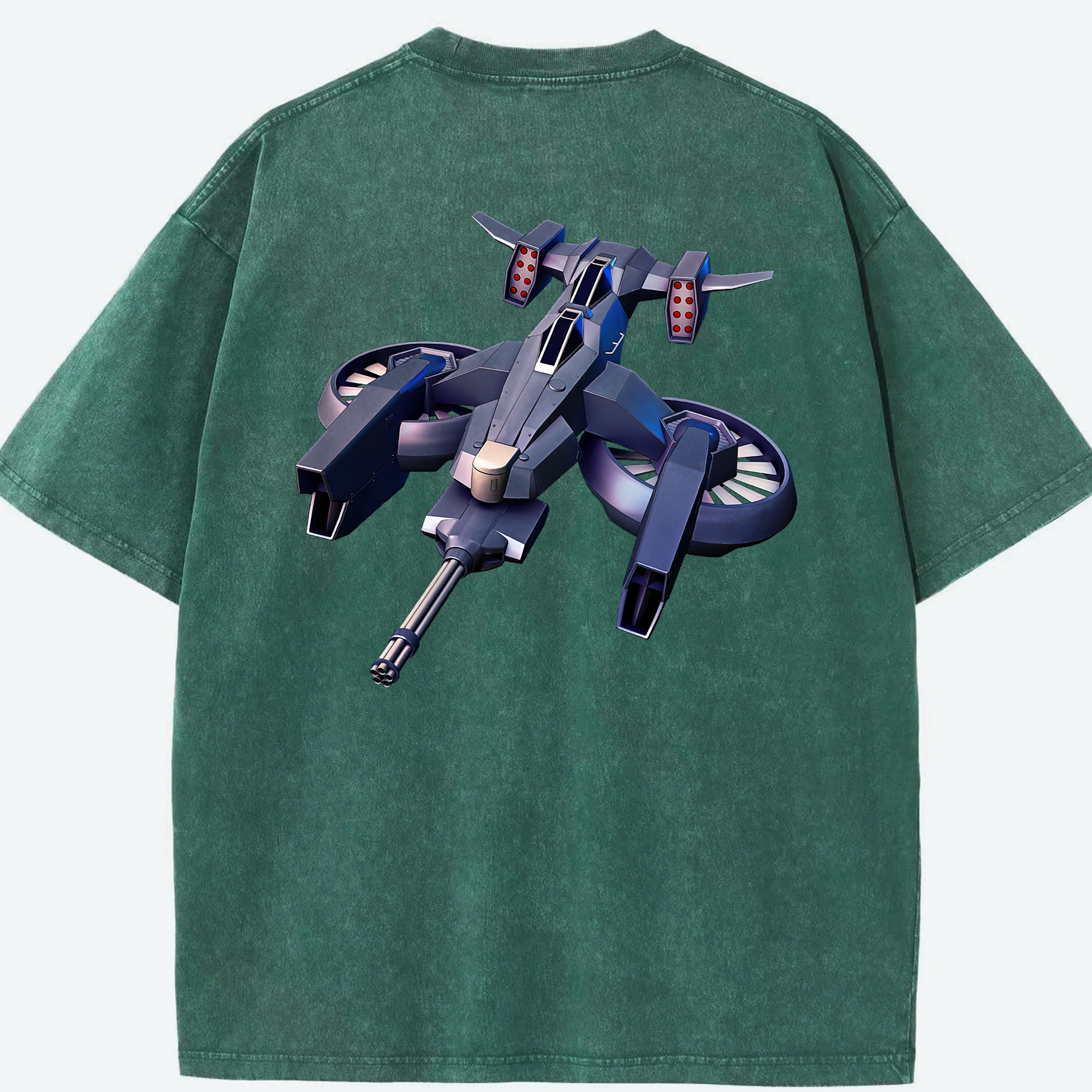 （画像用） 機動戦士ガンダム Mobile Suit Gundam 綿100% ヴィンテージ風 半袖Tシャツ（背面プリント）